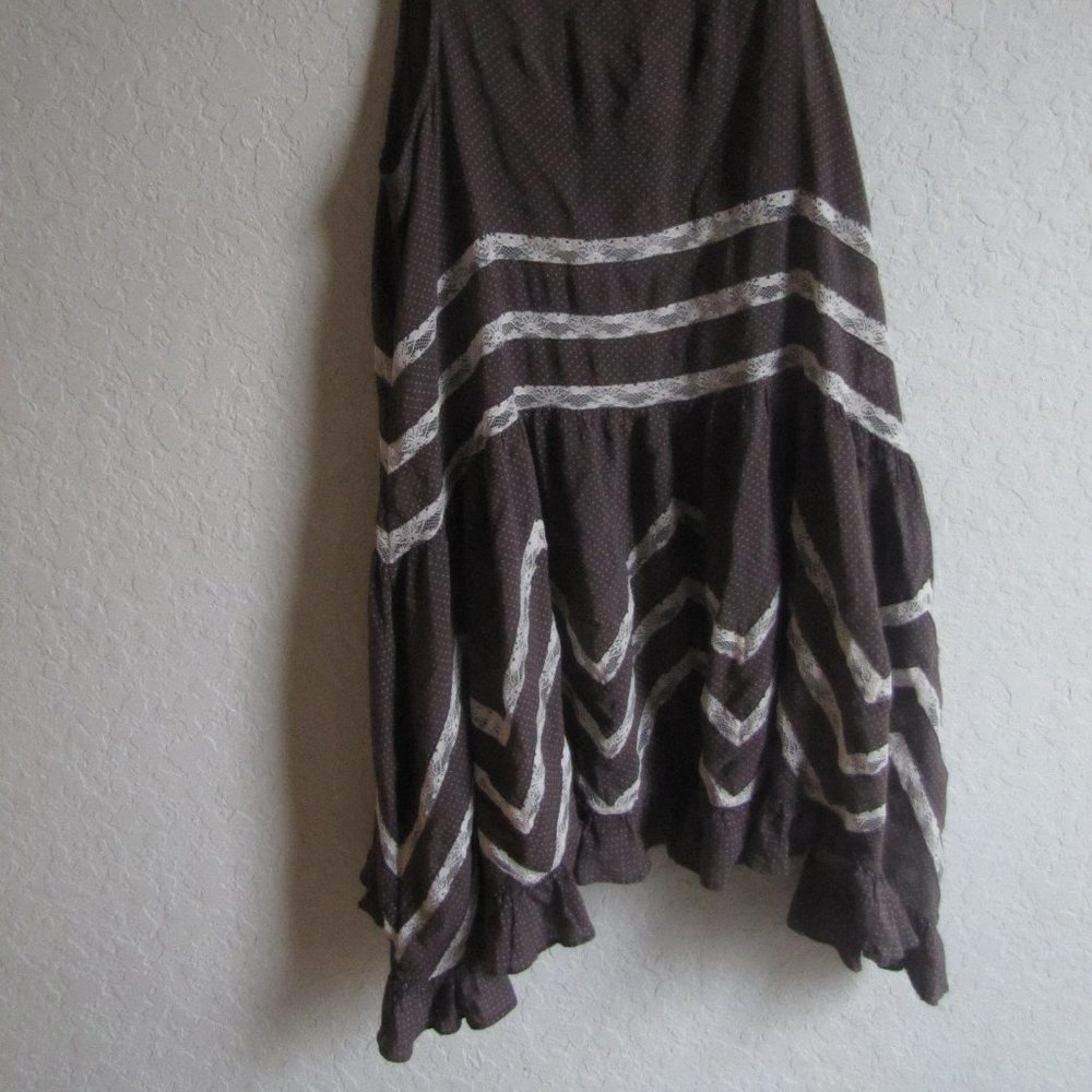 Free People XS Oversized Polka Dot Tank/Dress
